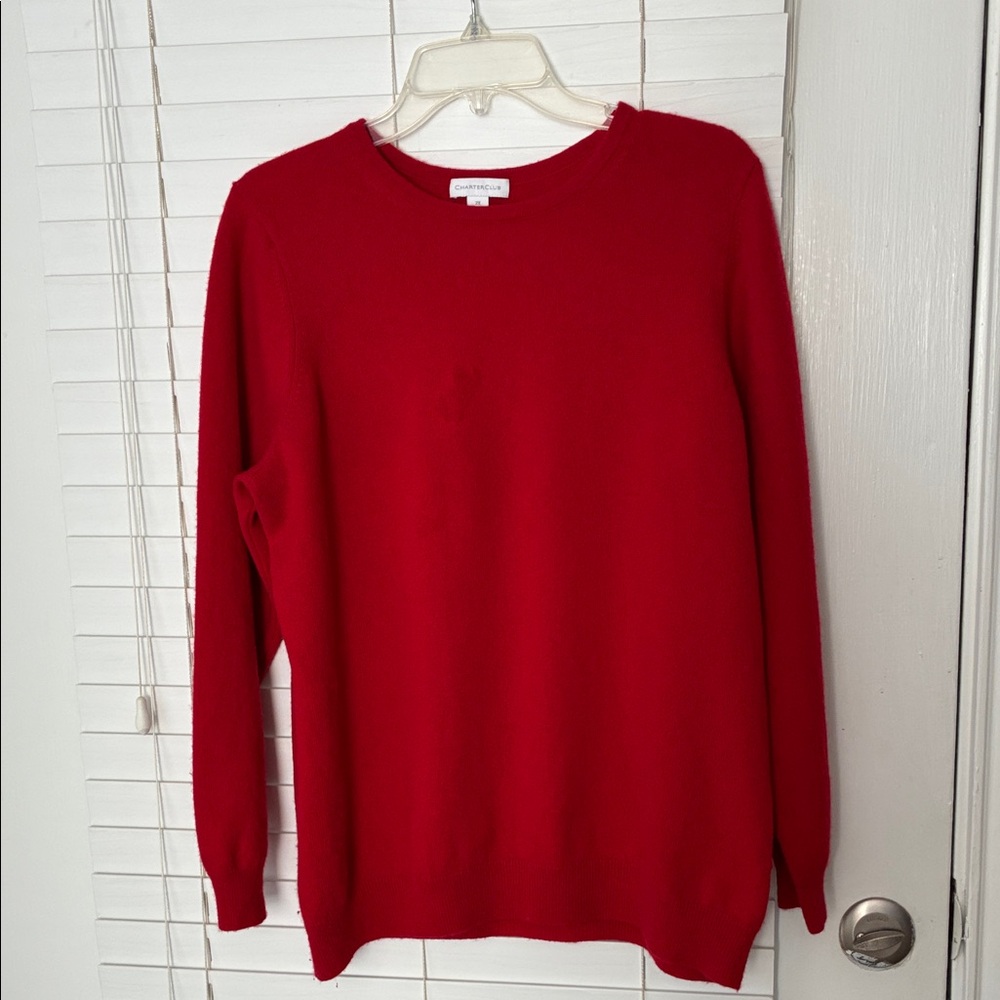 Charter Club Red Women's Sweater